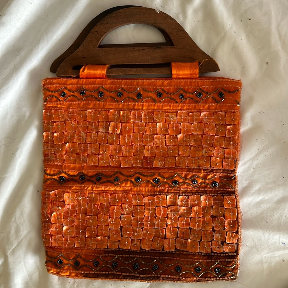Orange purse